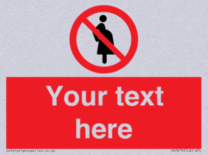 Custom prohibition not for pregnant women